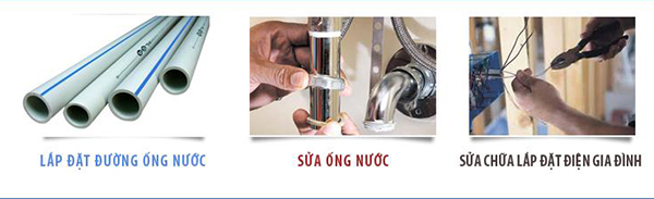 sửa chữa điện nước tại mai động